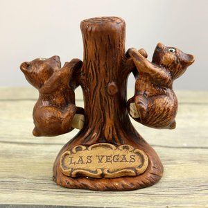 Treasure Craft Bear Cubs Climbing Tree Salt Pepper